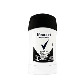 Rexona stick Invisible black+white 40ml - Kosmetika Pro ženy Péče o tělo Tuhé antiperspiranty
